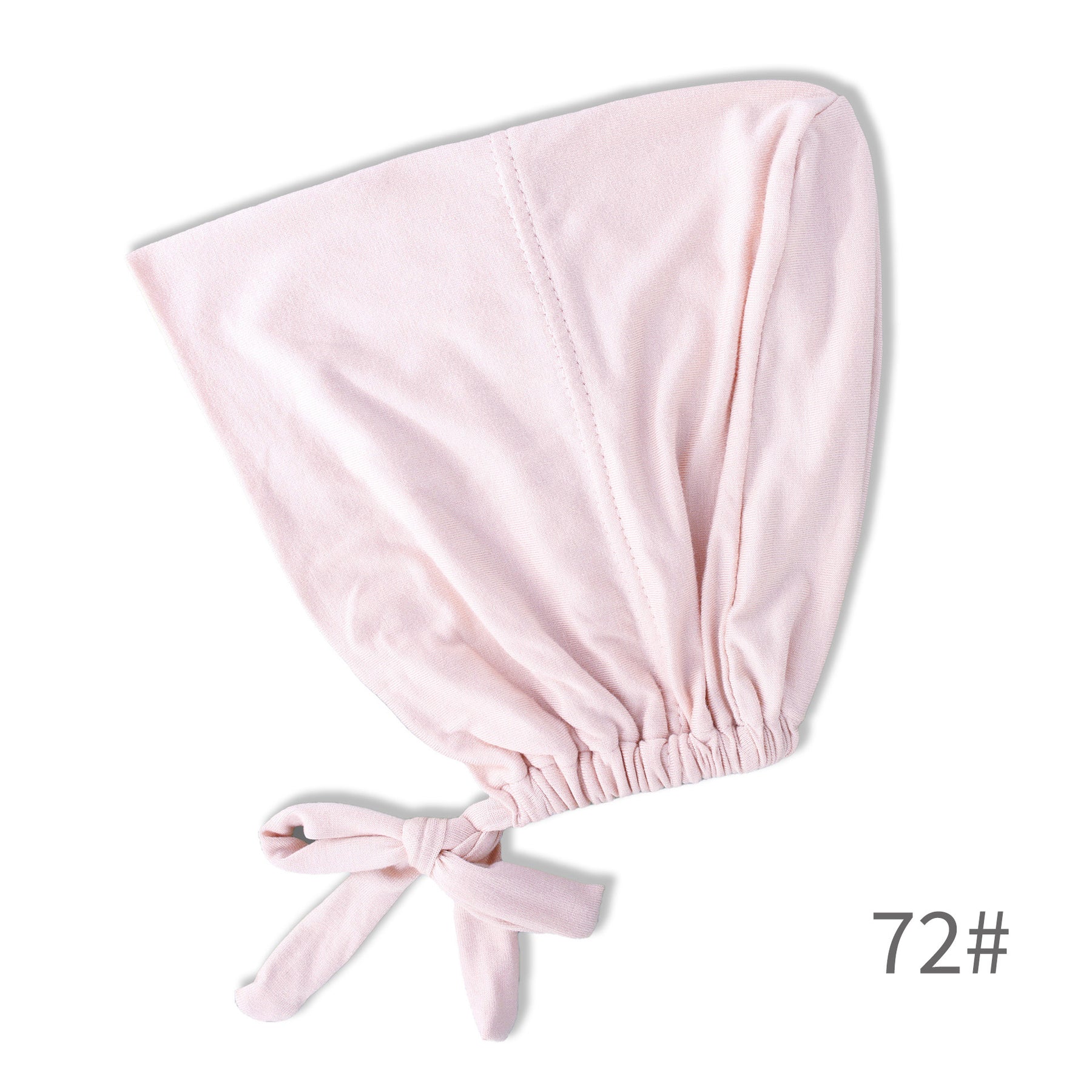 BD-01  Adjustable mercerized cotton jersey strap Muslim hat bottom cap