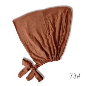 BD-01 Sombrero hijab ajustable con banda elástica, sombrero musulmán
