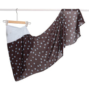 #5-Polka Dot Dark Chocolate Blue