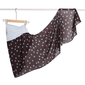 MLB5  Printed Plaid Heart Polka Dot Crystal Ramie Hijab