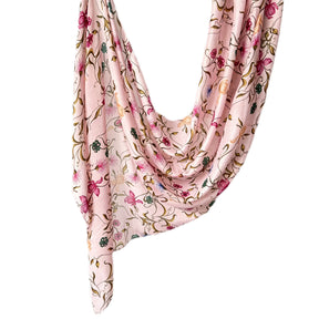 JB030 Printed Double-Sided Polyester Cotton Hijab