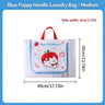 #61-Blue Apple Dog Tote Bag （Medium 35*45*4cm）