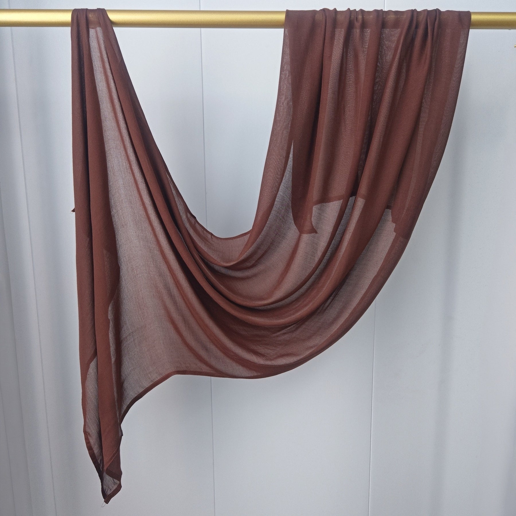 JBKBMDR  Plain 40s Modal Double-Stitch Hijab