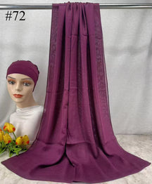 HY006 Gorro de algodón de bambú fino, transpirable, de color sólido