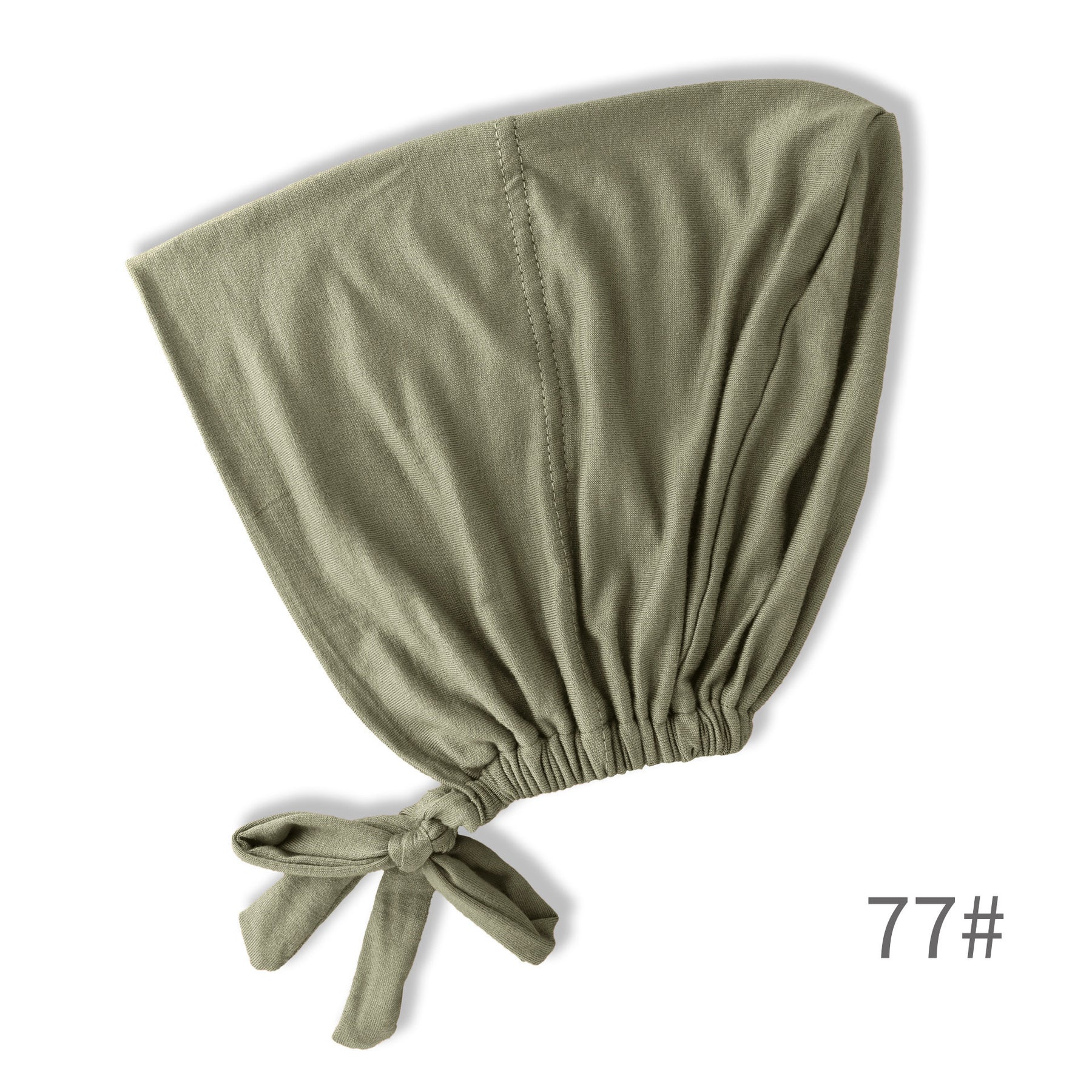 BD-01 Sombrero hijab ajustable con banda elástica, sombrero musulmán