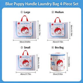 Thickened Chunky Fine Laundry Polyester Mesh Bag - Color Option