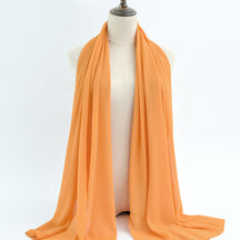 G50 132 colores Hijab de gasa perla