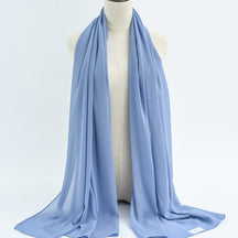 G50 132 colores Hijab de gasa perla