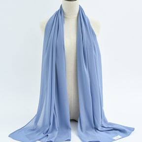 G50 132 warna Tudung chiffon mutiara