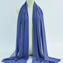 G50 132 colores Hijab de gasa perla