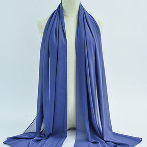 G50 132 warna Tudung chiffon mutiara