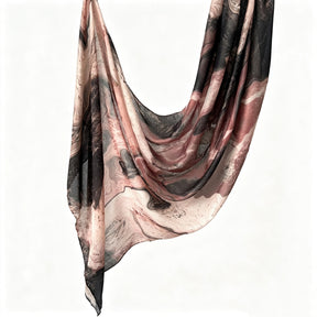 JB030 Printed Double-Sided Polyester Cotton Hijab