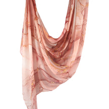 WJ001  Printed Tie-Dye Polyester Long Hijab