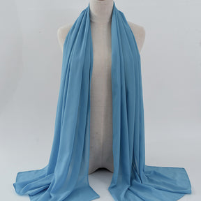 G50 132 warna Tudung chiffon mutiara