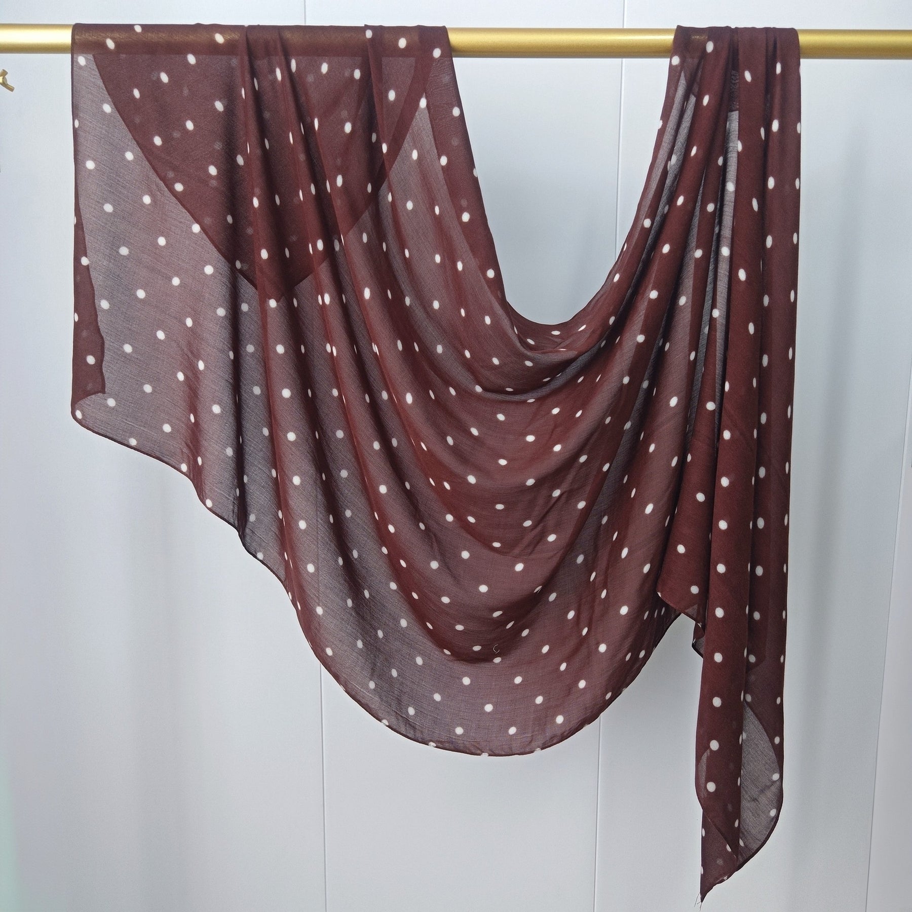 JB020  Fashion Single Stitch Printed Modal Hijab