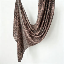 JB030 Printed Double-Sided Polyester Cotton Hijab