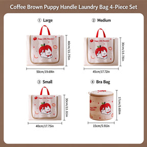 Thickened Chunky Fine Laundry Polyester Mesh Bag - Color Option