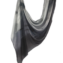 WJ001  Printed Tie-Dye Polyester Long Hijab