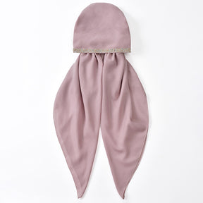 RS009  Rhinestone Bucket Hat Scarf