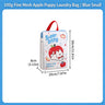 #70-Blue Apple Dog Tote Bag （Small 20*30*8cm）