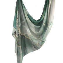 WJ001  Printed Tie-Dye Polyester Long Hijab