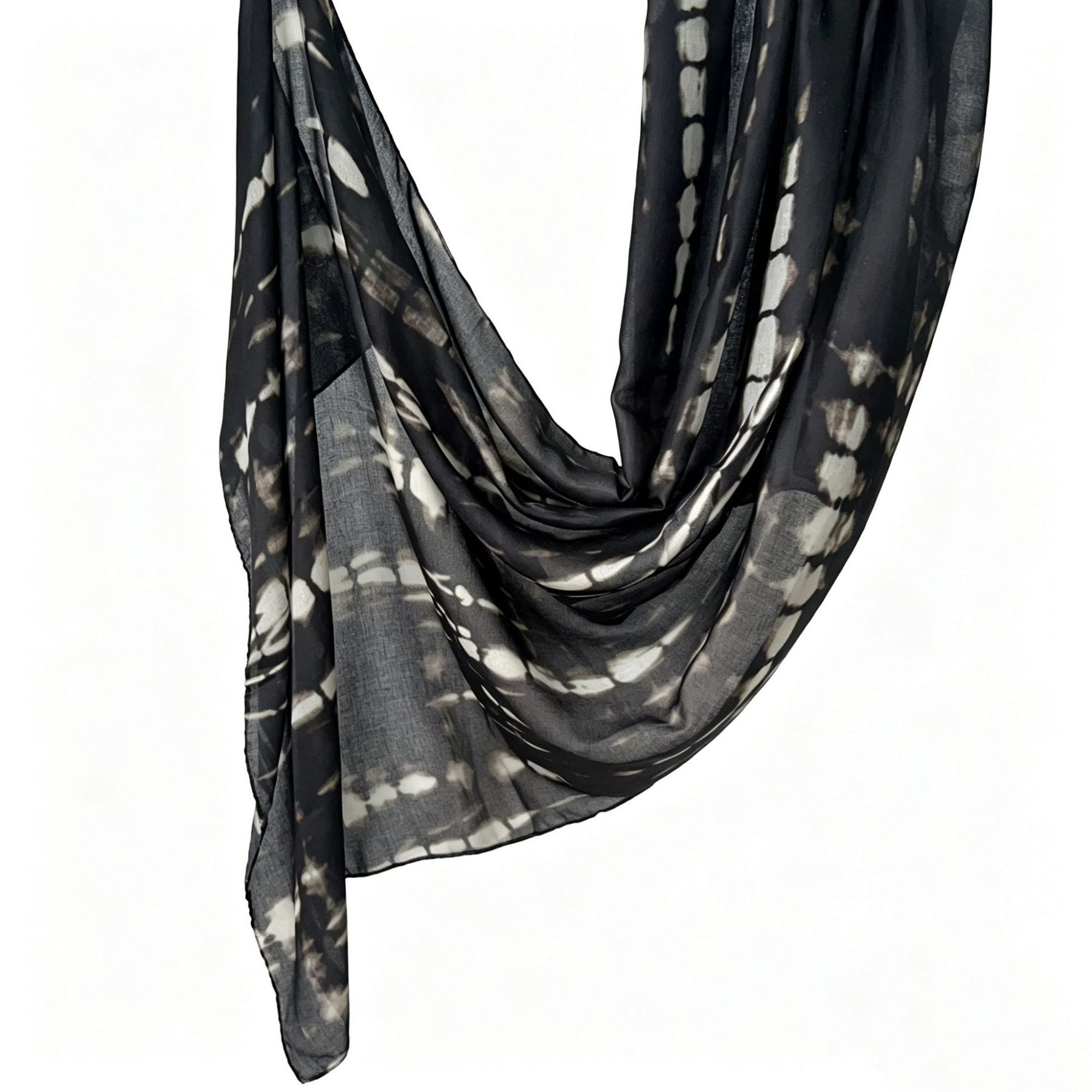 JB030 Printed Double-Sided Polyester Cotton Hijab