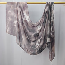 JB020  Fashion Single Stitch Printed Modal Hijab