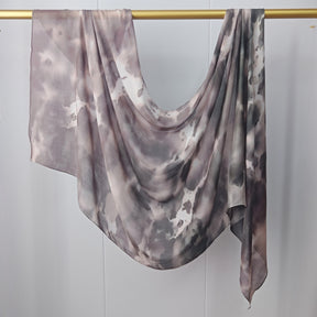JB020  Fashion Single Stitch Printed Modal Hijab