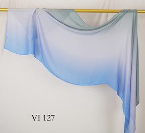 DL001  Modal printed hijab with square corners and rolled hem
