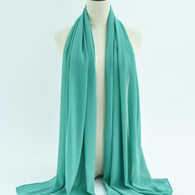G50 132 colores Hijab de gasa perla
