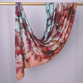 JB021 145GSM Mercerized Cotton Printed Jersey Hijab