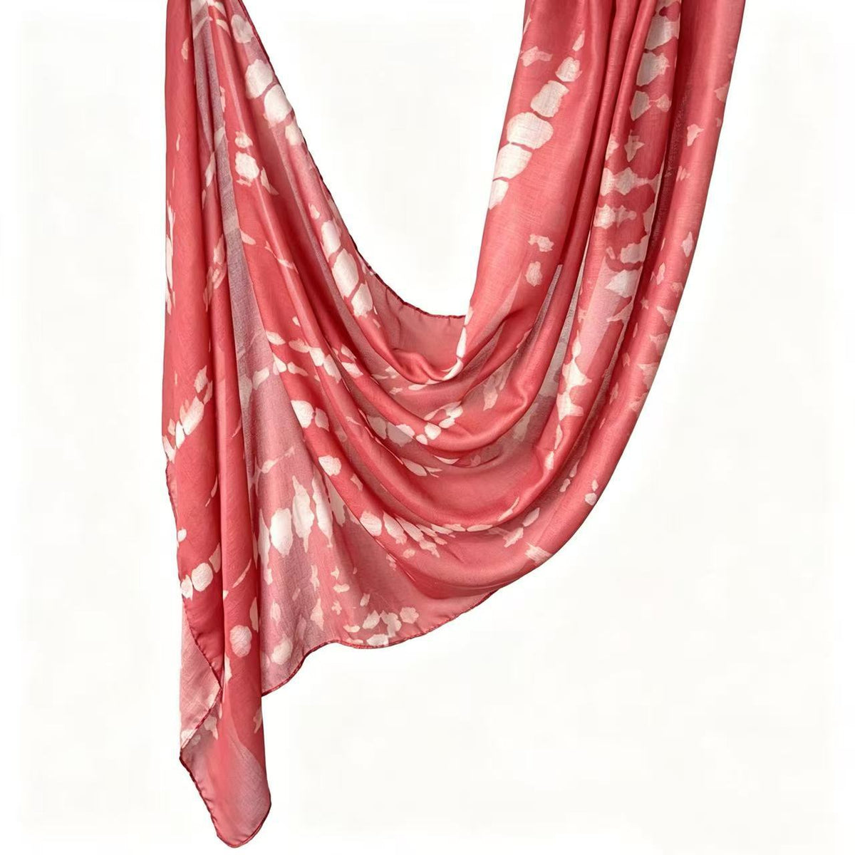 JB030 Printed Double-Sided Polyester Cotton Hijab
