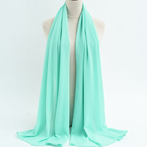 G50 132 warna Tudung chiffon mutiara
