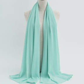 G50 132 warna Tudung chiffon mutiara
