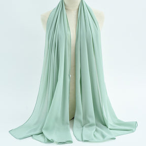 G50 132 warna Tudung chiffon mutiara