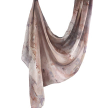 WJ001  Printed Tie-Dye Polyester Long Hijab