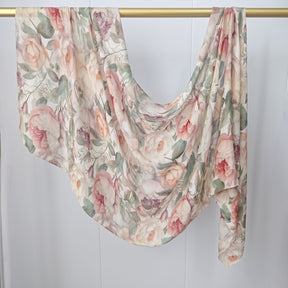 JB020  Fashion Single Stitch Printed Modal Hijab