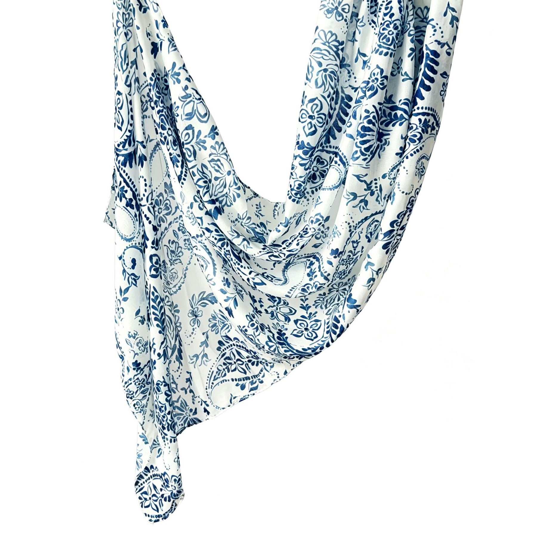 JB030 Printed Double-Sided Polyester Cotton Hijab