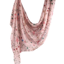 WJ001  Printed Tie-Dye Polyester Long Hijab