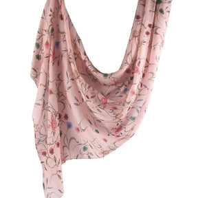 WJ001  Printed Tie-Dye Polyester Long Hijab