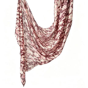 JB030 Printed Double-Sided Polyester Cotton Hijab