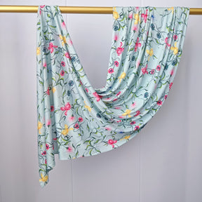 JB021 145GSM Mercerized Cotton Printed Jersey Hijab