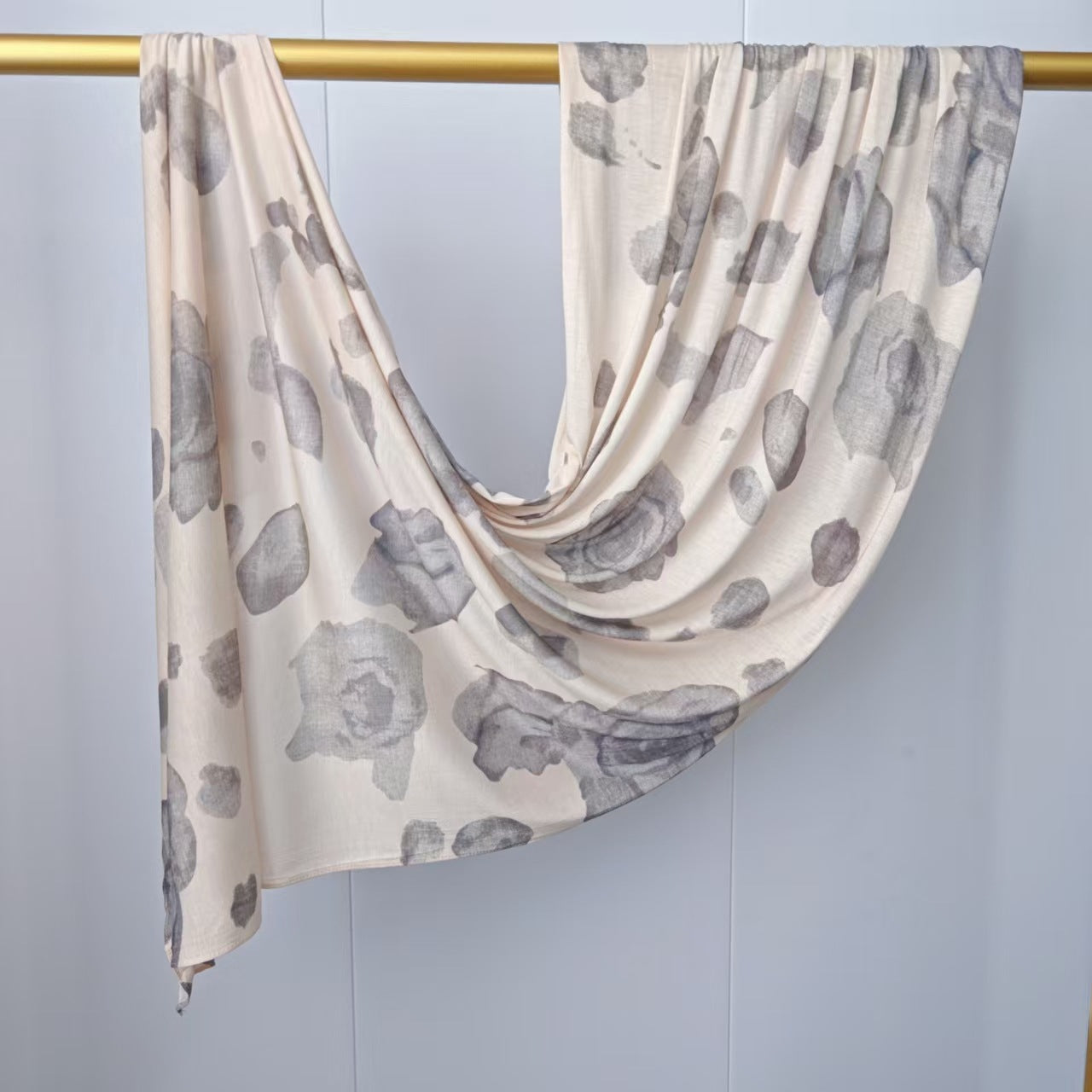 JB021 145GSM Mercerized Cotton Printed Jersey Hijab