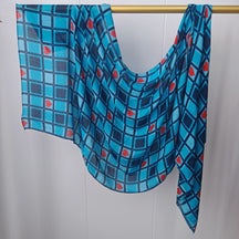 JB020  Fashion Single Stitch Printed Modal Hijab
