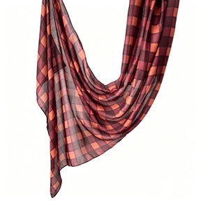 JB030 Printed Double-Sided Polyester Cotton Hijab