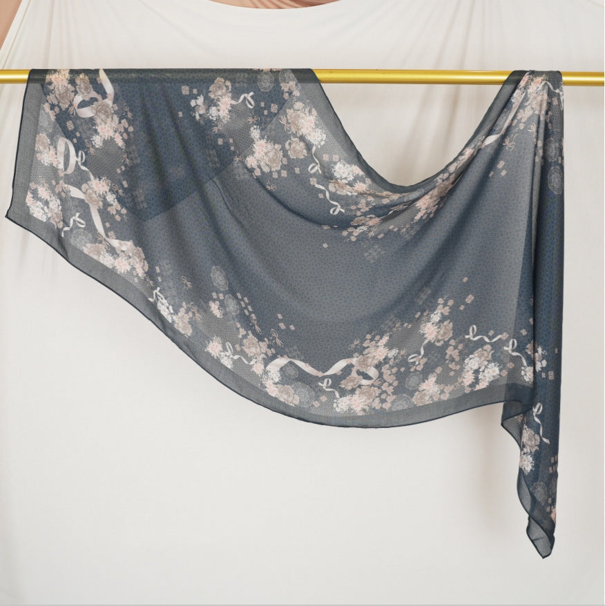 DL001 Printed Modal Hijab
