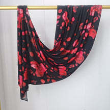 JB021 145GSM Mercerized Cotton Printed Jersey Hijab