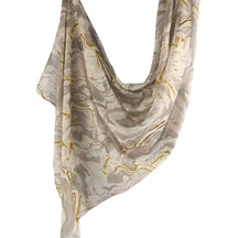 WJ001  Printed Tie-Dye Polyester Long Hijab