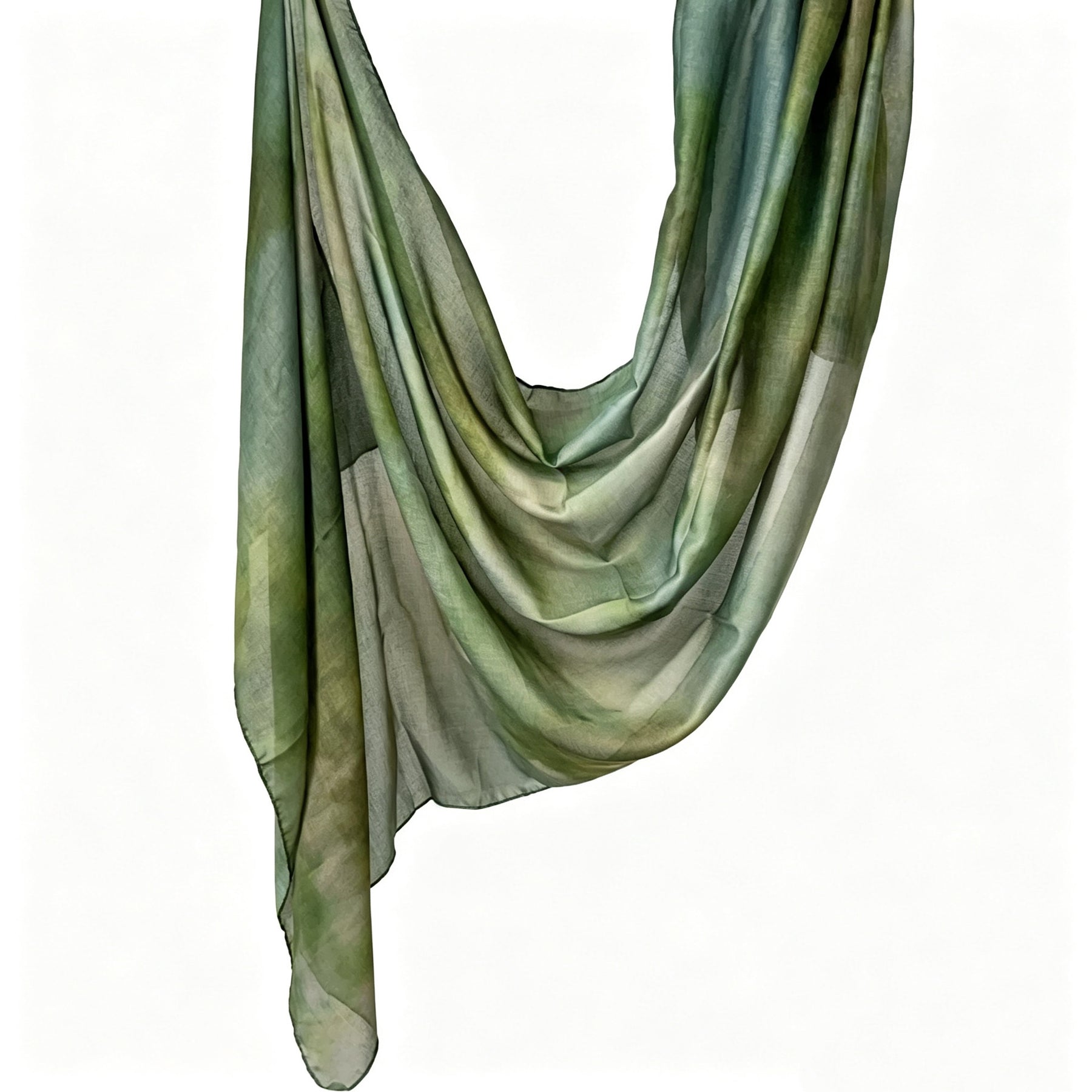 JB030 Printed Double-Sided Polyester Cotton Hijab
