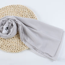 G50 132 colores Hijab de gasa perla